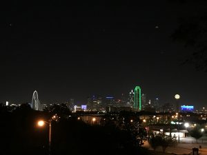 Dallas Skyline from the Belmont Hotel