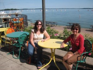 Me and mom at U of W campus.