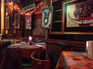 Jacque-Imo's colorful dining room 