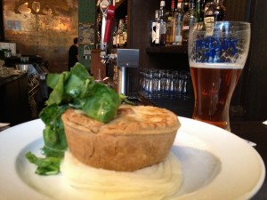 Vegan Shepherd's Pie at The Irish Heather