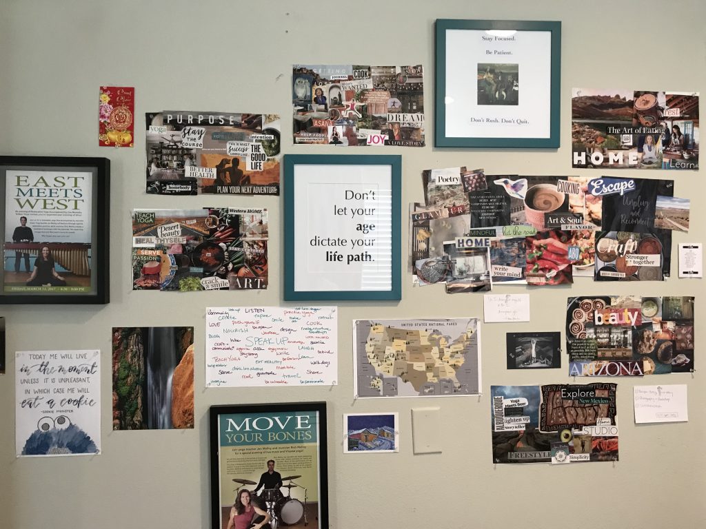 Vision Board Wall Jennifer Malloy