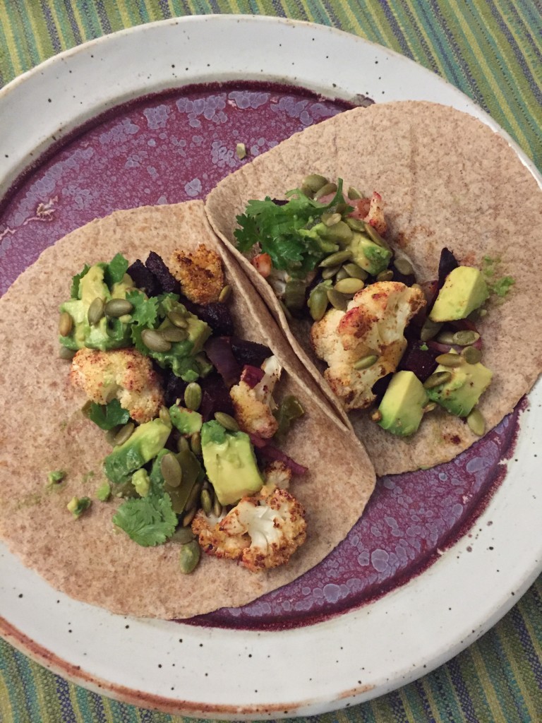 Passion Beet Tacos