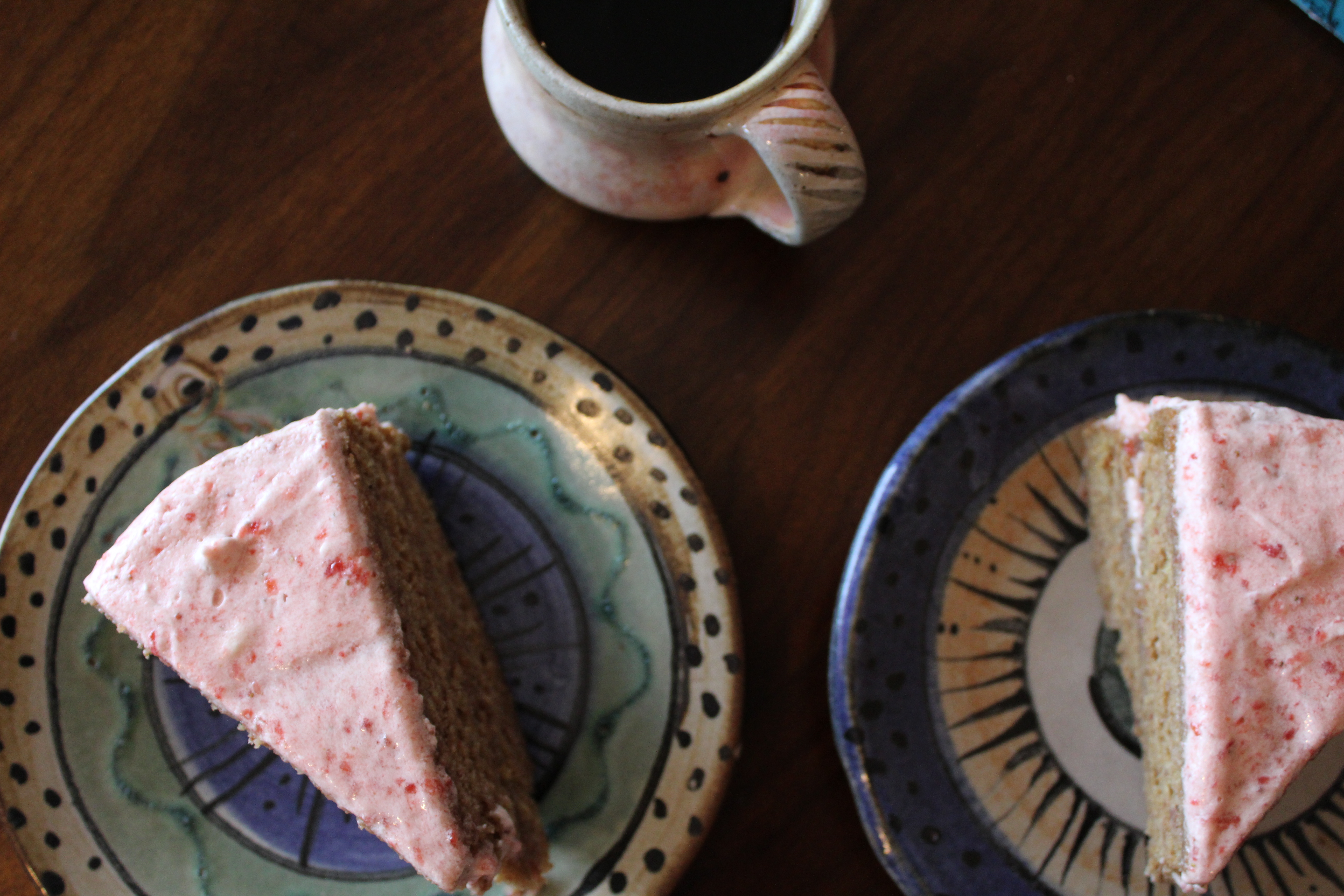 Vegan Strawberry Cake