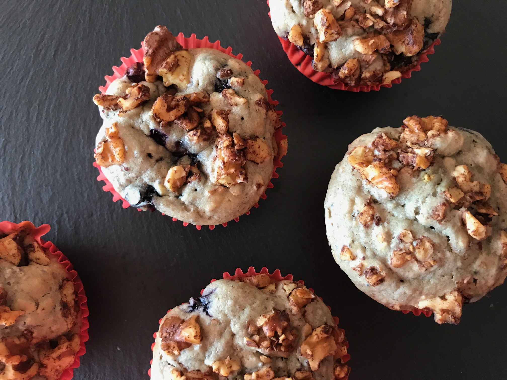 Vegan Blueberry Muffins