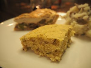 Vegan Green Chili Cornbread