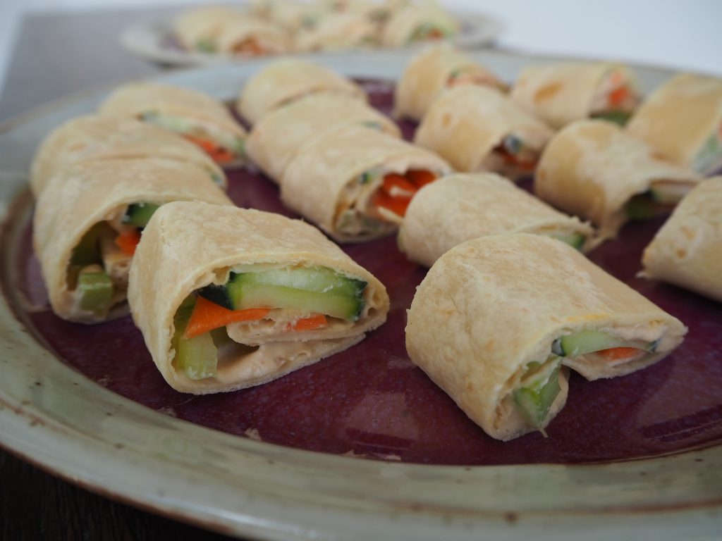 Buffalo Veggie Roll-ups for Entrepreneurs