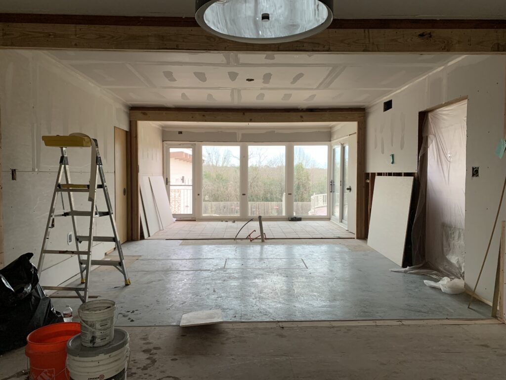 kitchen renovation