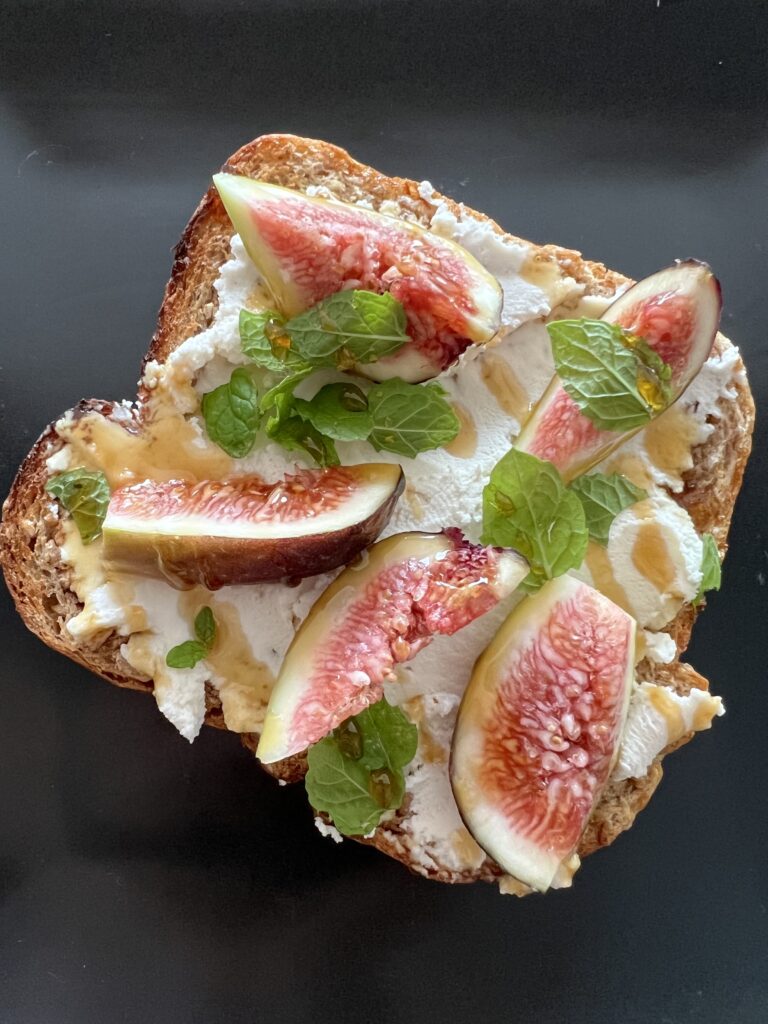 Early Fall Fig Toast