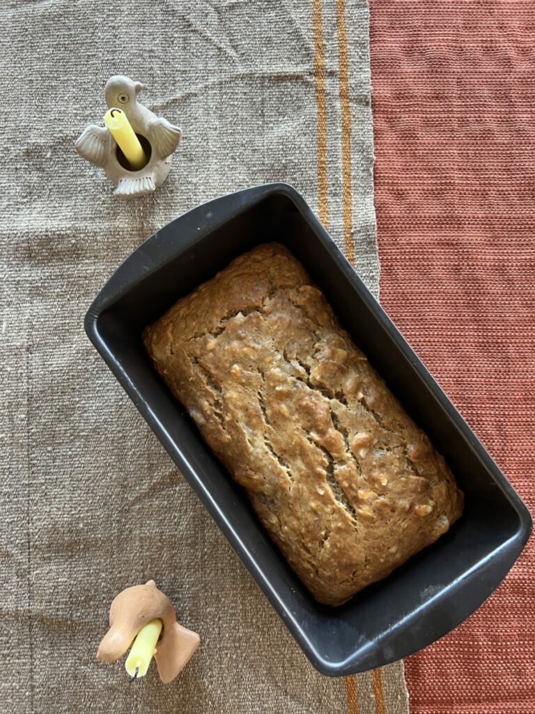 Vegan Banana Nut Bread Recipe