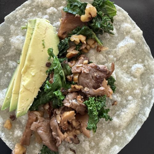 Vegan Anti-Inflammatory Mushroom Tacos